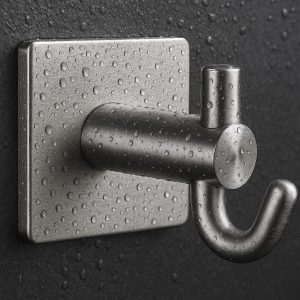 17 Heavy-Duty Stainless Steel Towel Hook with Rust-Proof Coating