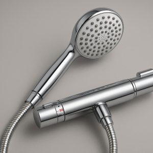 3 Handheld Shower Head with Thermostatic Control