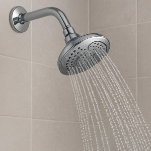 6 Wall-Mounted Shower Head with Dual Spray Function